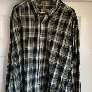 Flannel button down 3xlt